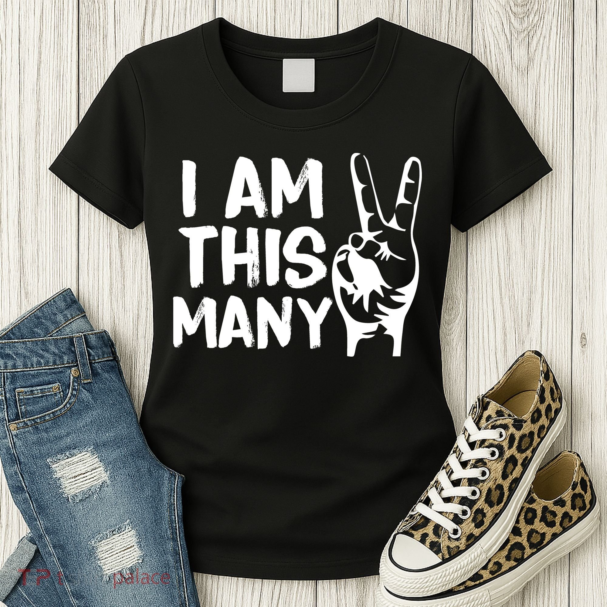 I AM This Many 2 Years Old Women's T-Shirt