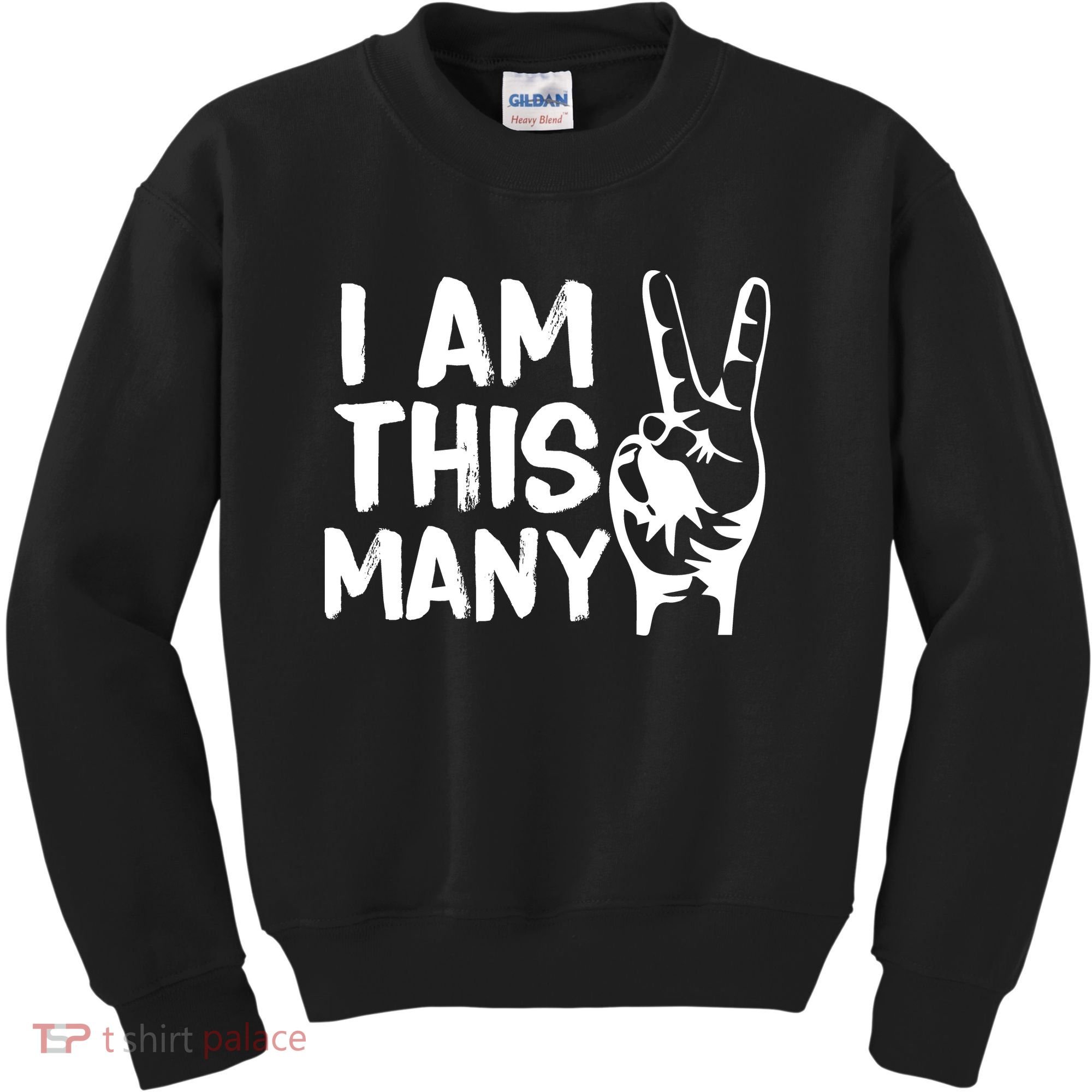 I AM This Many 2 Years Old Kids Sweatshirt