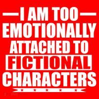 I Am Too Emotionally Attached to Fictional Characters Coaster thumb 2