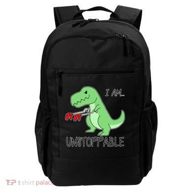 I Am Unstoppable Dinosaur Backpack