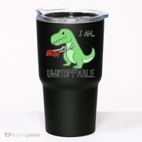 I Am Unstoppable Dinosaur Tumbler thumb 0