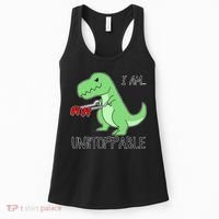 I Am Unstoppable Dinosaur Women's Tank Top thumb 0