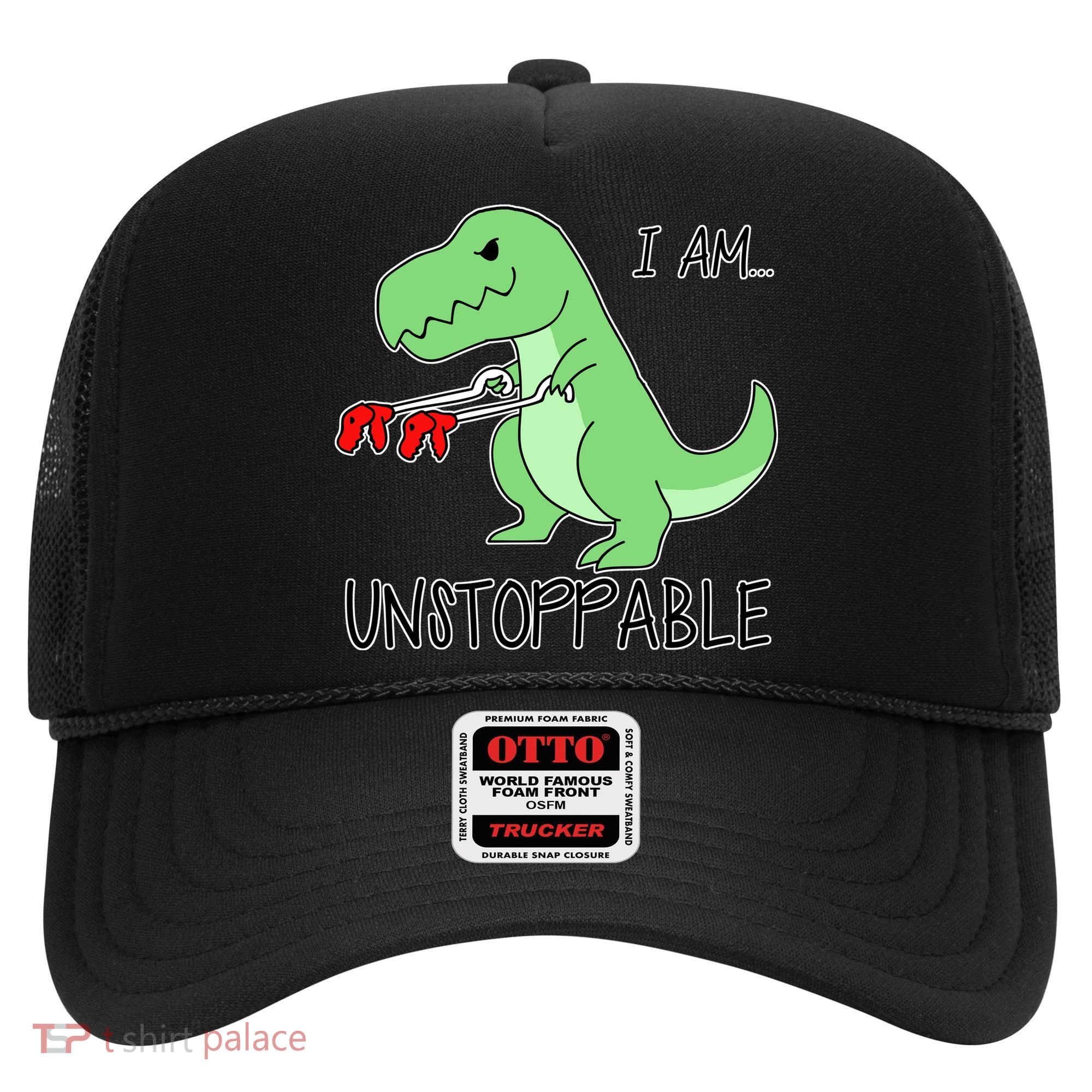 I Am Unstoppable Dinosaur Hat