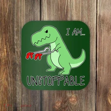 I Am Unstoppable Dinosaur Coaster