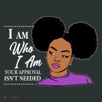 I Am Who I Am Your Approval Isn't Needed Baby Bodysuit thumb 2