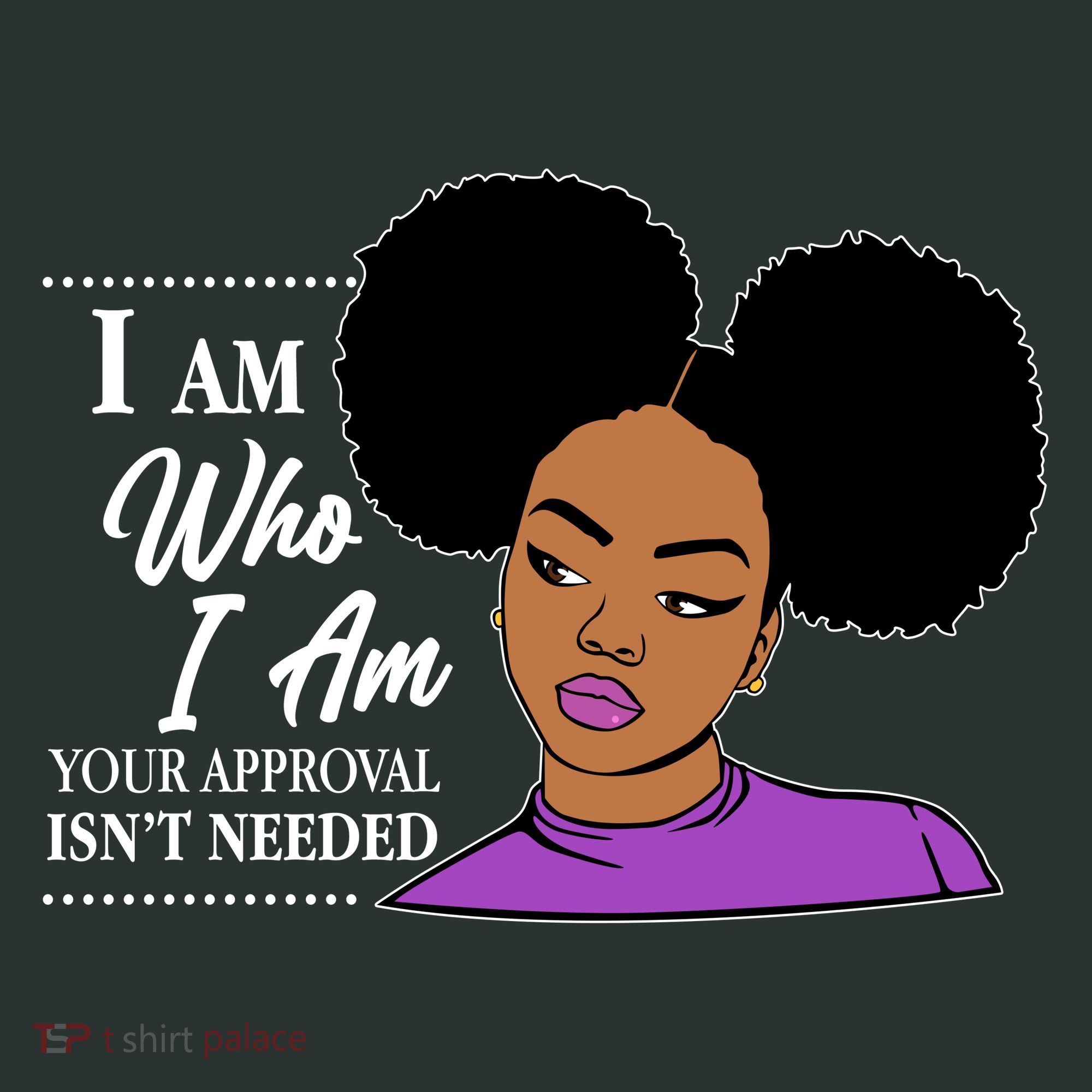 I Am Who I Am Your Approval Isn't Needed Kids Hoodie