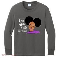 I Am Who I Am Your Approval Isn't Needed Kids Long Sleeve Shirt thumb 0