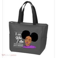 I Am Who I Am Your Approval Isn't Needed Tote Bag thumb 3