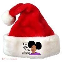 I Am Who I Am Your Approval Isn't Needed Santa Hat thumb 0