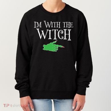 I Am With The Witch  Women's Sweatshirt