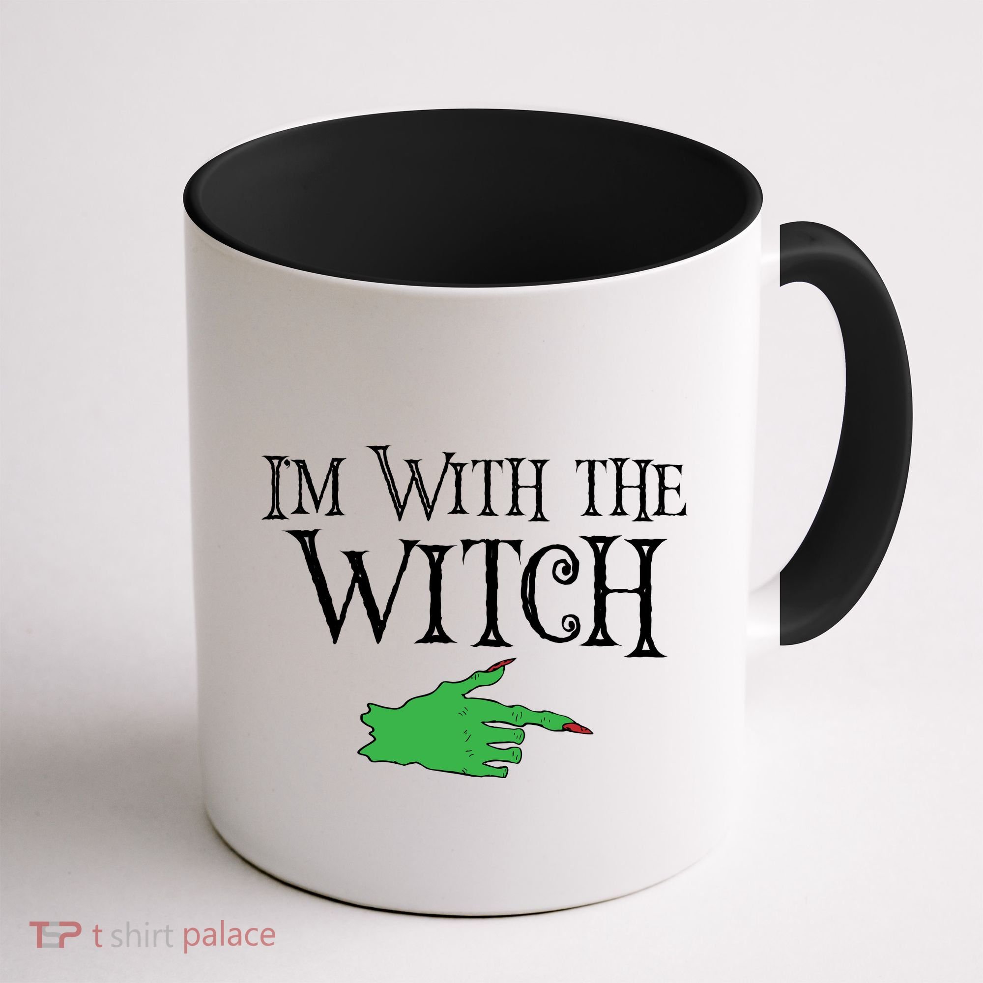 I Am With The Witch  Coffee Mug