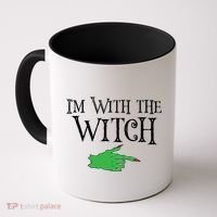 I Am With The Witch  Coffee Mug thumb 0