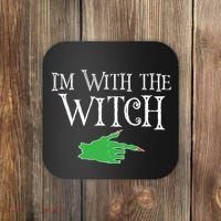 I Am With The Witch  Coaster thumb 0
