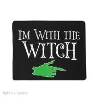 I Am With The Witch  Mousepad thumb 0