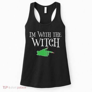 I Am With The Witch  Women's Tank Top