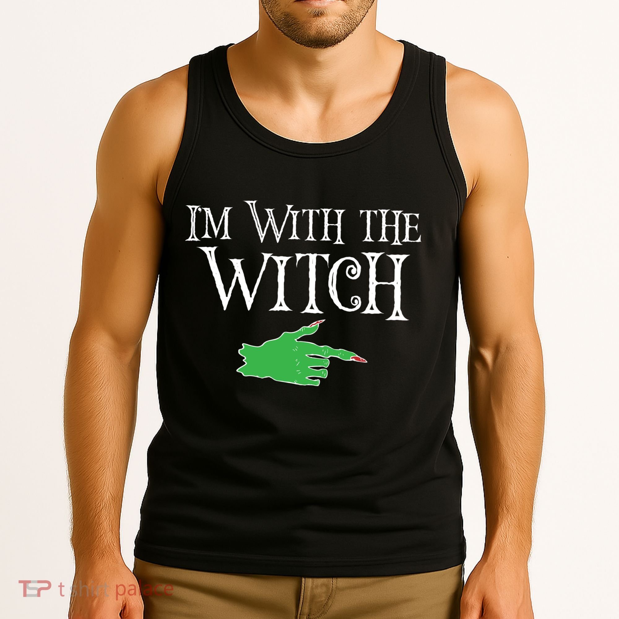 I Am With The Witch  Tank Top