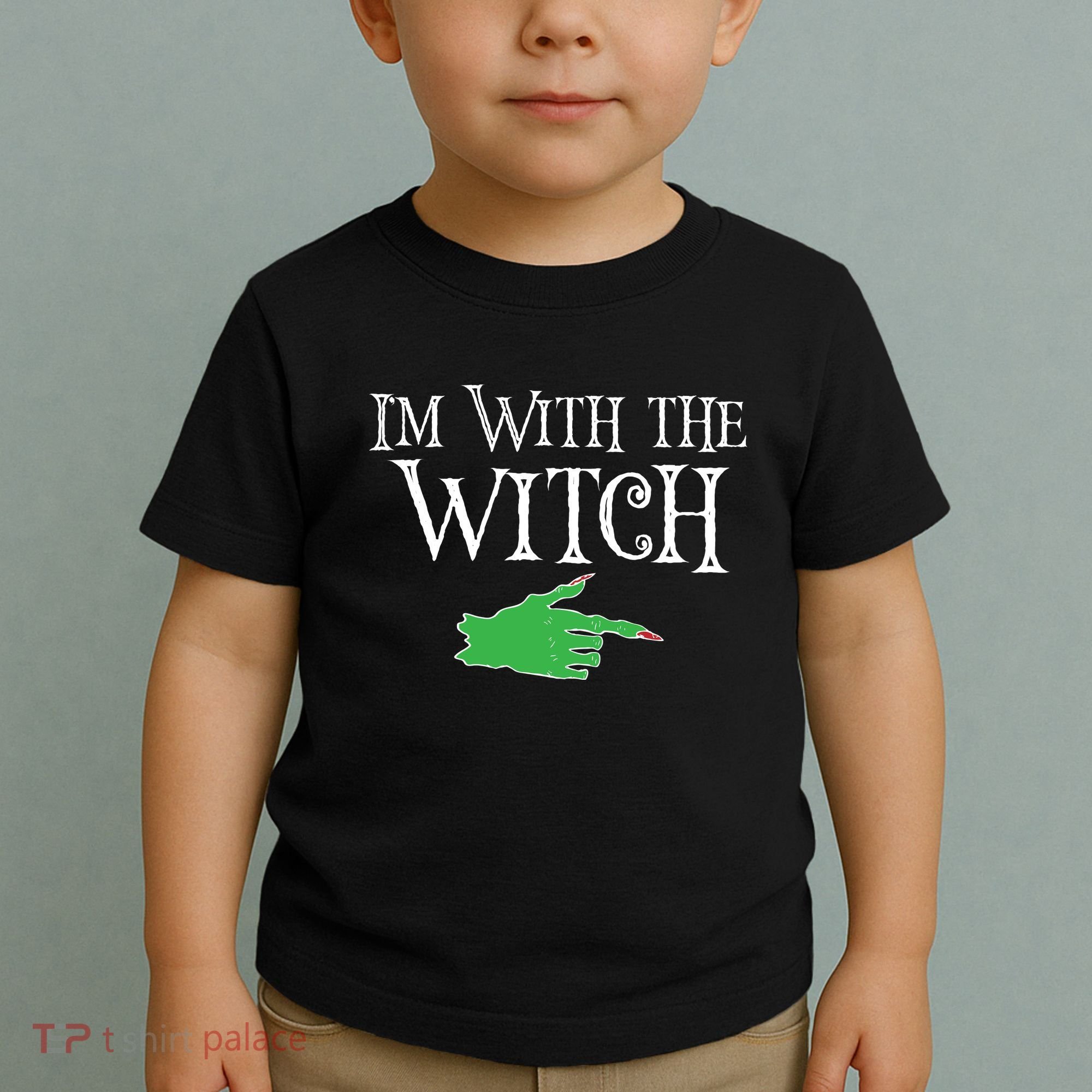 I Am With The Witch  Toddler T-Shirt