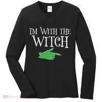 I Am With The Witch  Women's Long Sleeve Shirt thumb 0