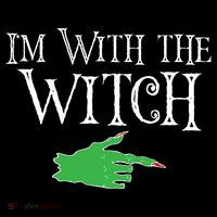 I Am With The Witch  Women's Long Sleeve Shirt thumb 2