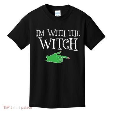 I Am With The Witch  Kids T-Shirt