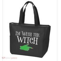 I Am With The Witch  Tote Bag thumb 3