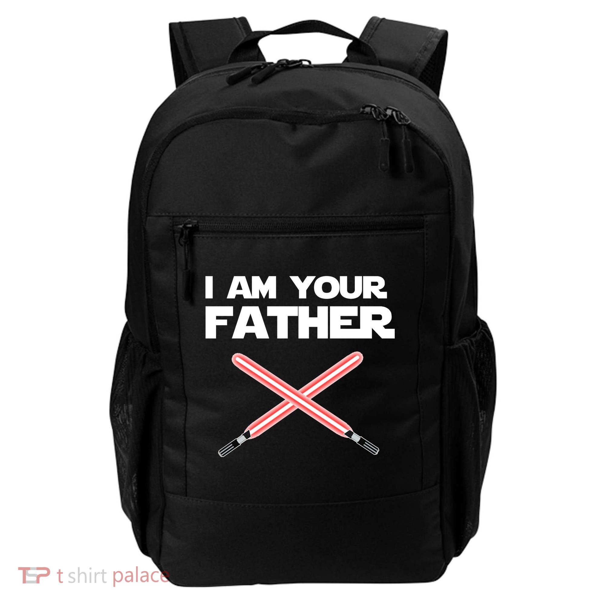 I Am Your Father Dad Lightsaber Backpack