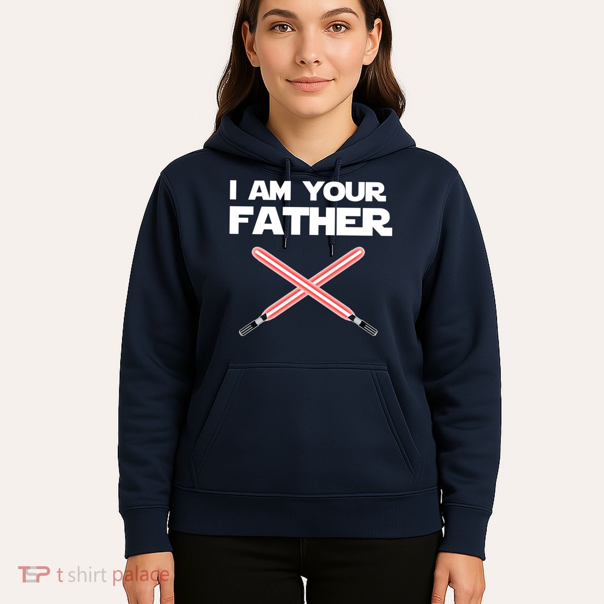 I Am Your Father Dad Lightsaber Hoodie