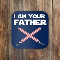 I Am Your Father Dad Lightsaber Coaster thumb 0