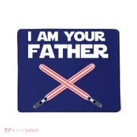 I Am Your Father Dad Lightsaber Mousepad thumb 0