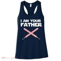 I Am Your Father Dad Lightsaber Women's Tank Top thumb 0