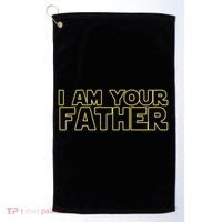 I Am Your Father Funny Dad Parody Golf Towel thumb 0