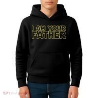 I Am Your Father Funny Dad Parody Kids Hoodie thumb 4