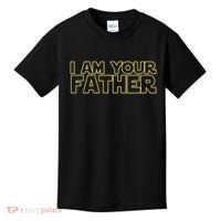 I Am Your Father Funny Dad Parody Kids T-Shirt thumb 0