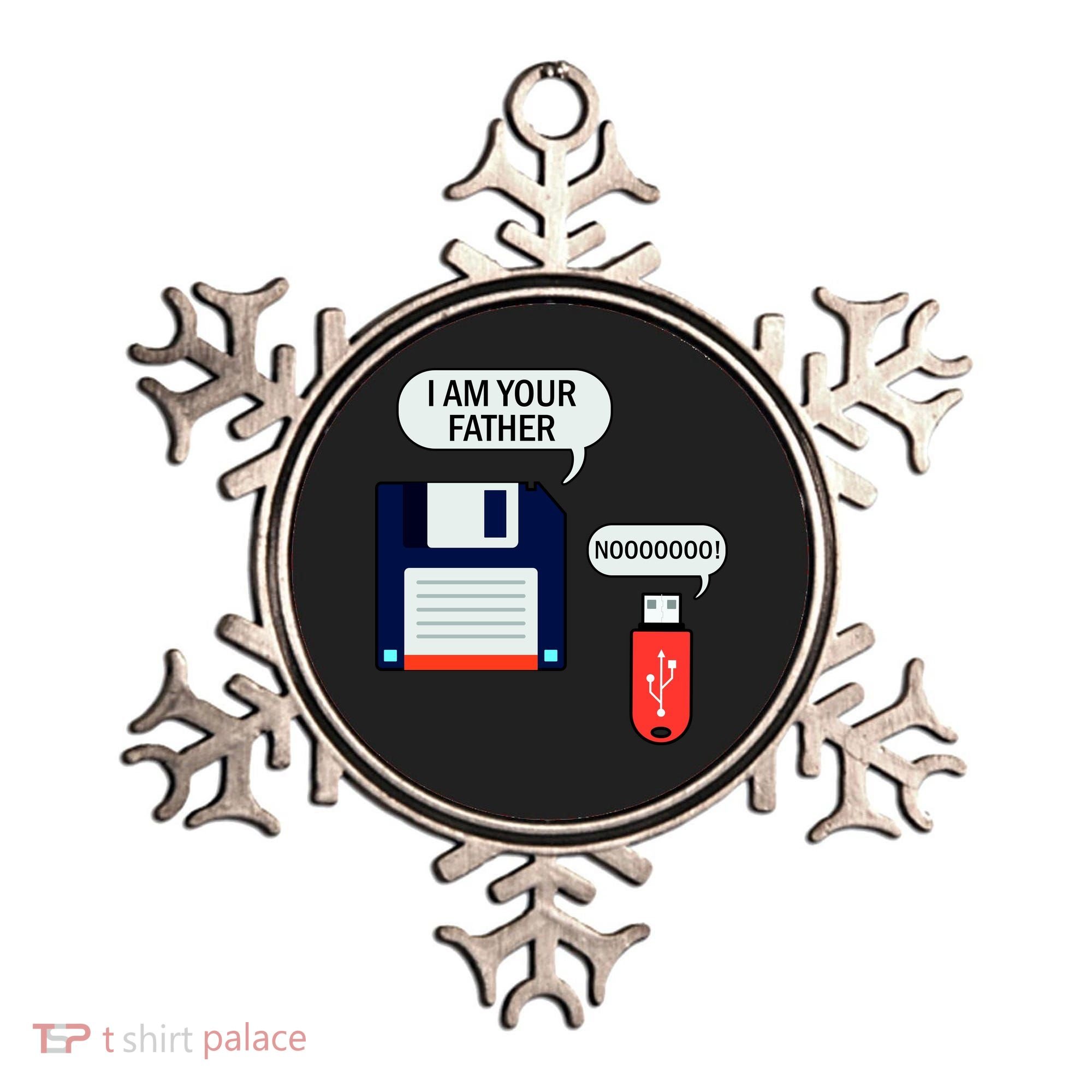 I Am Your Father Retro Floppy Disk USB Ornament