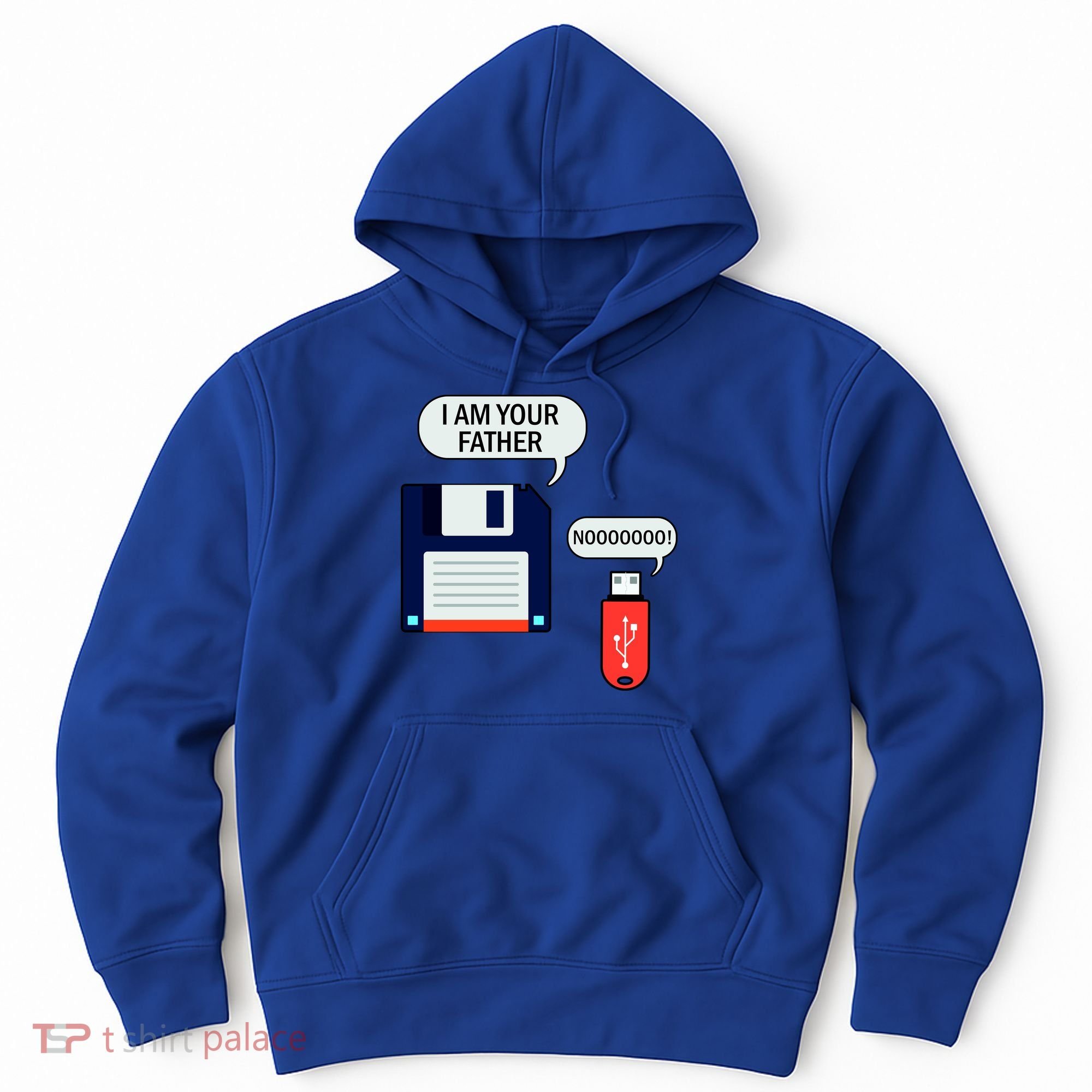 I Am Your Father Retro Floppy Disk USB Hoodie