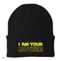 I Am Your Mother Funny Mother's Day Beanie thumb 0