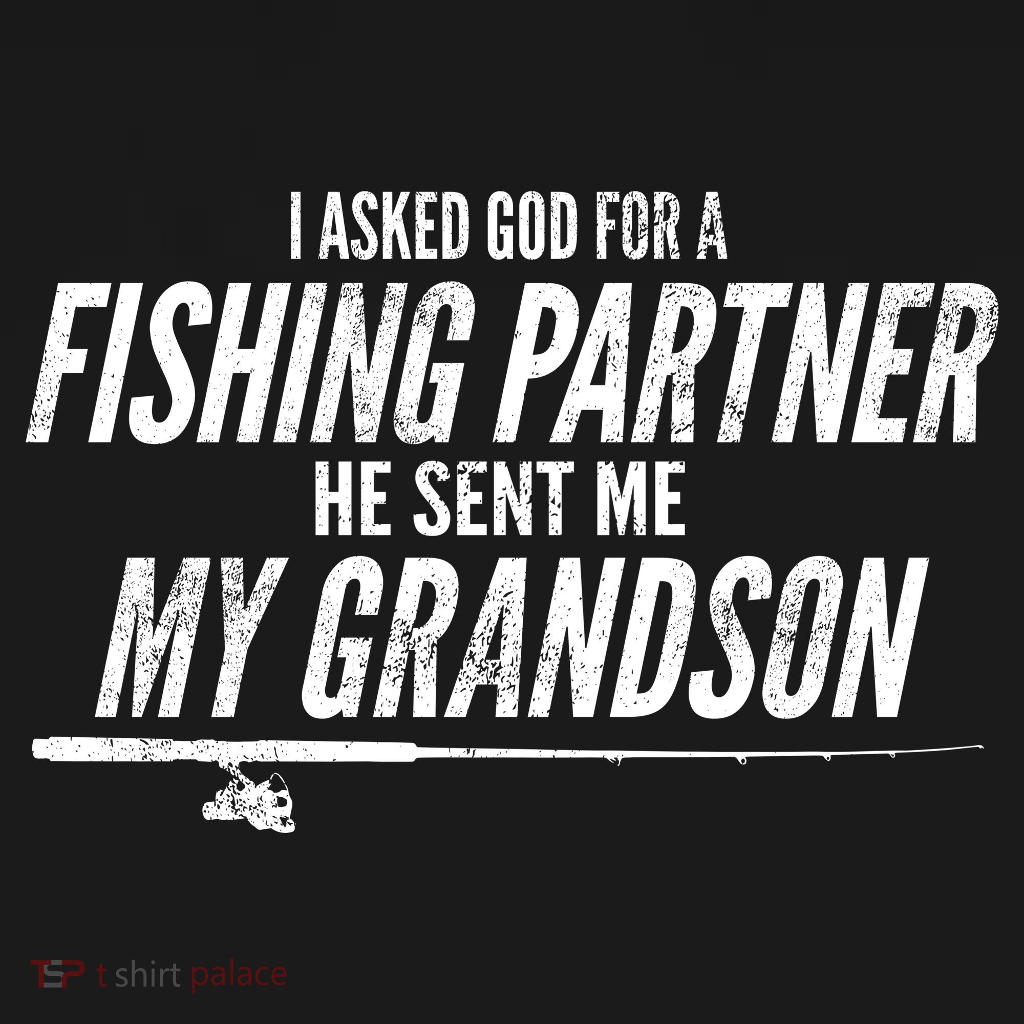 I Ask God For A Fishing Partner He Sent Me My Grandson Ornament