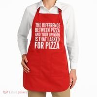 I Asked For Pizza Not Your Opinion Apron thumb 2
