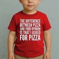 I Asked For Pizza Not Your Opinion Toddler T-Shirt thumb 2