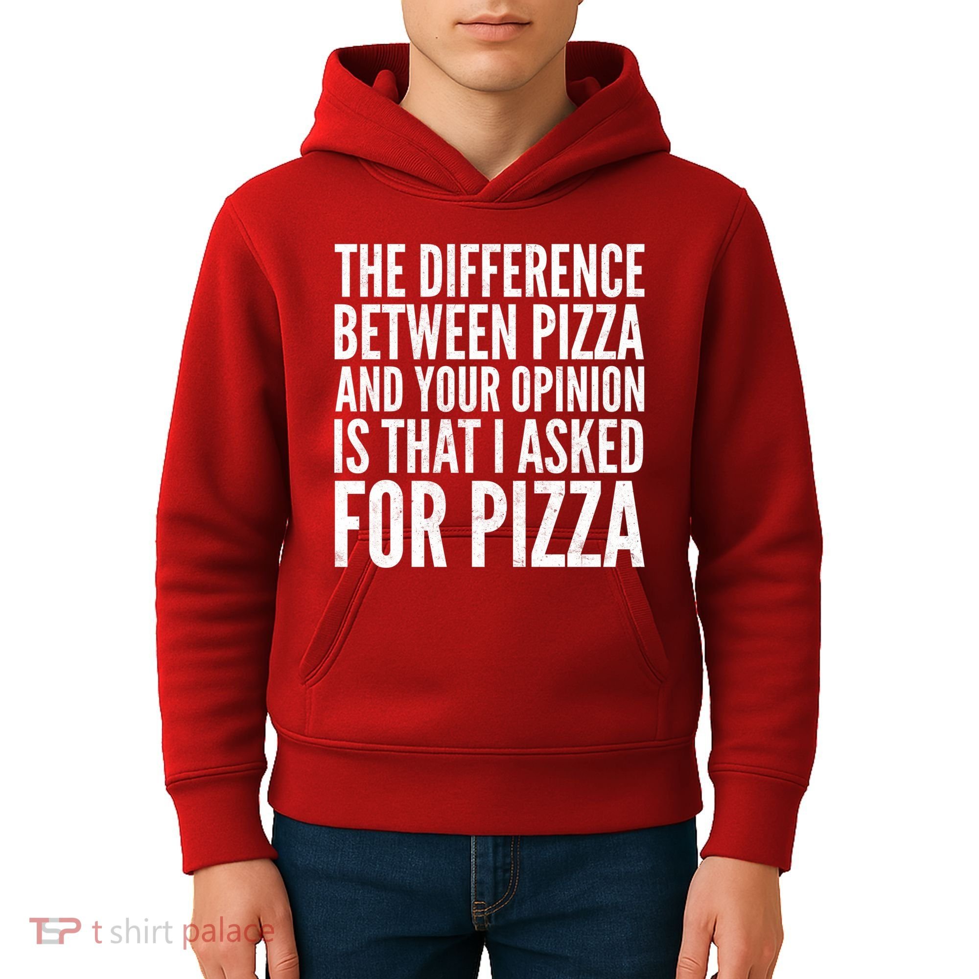 I Asked For Pizza Not Your Opinion Kids Hoodie
