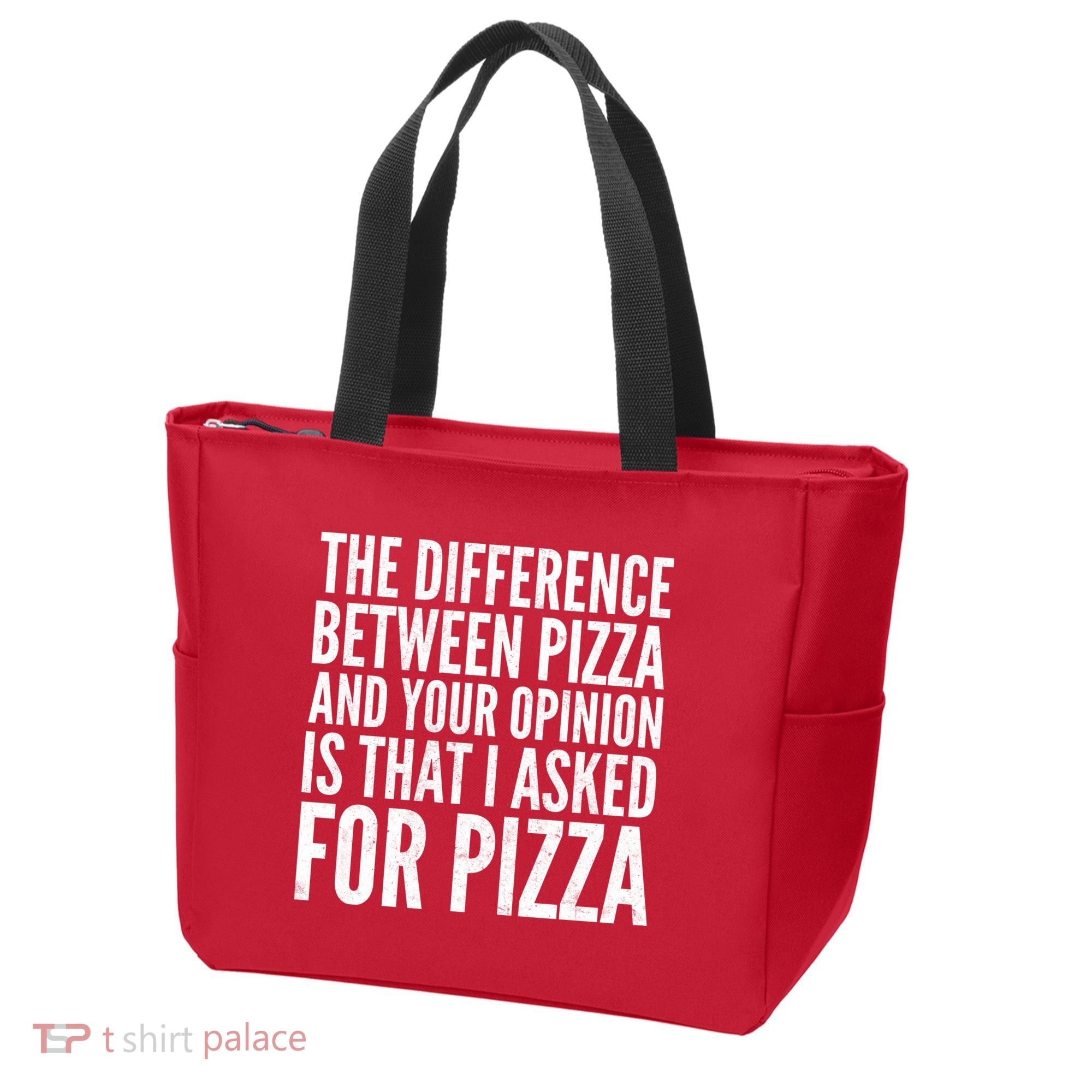 I Asked For Pizza Not Your Opinion Tote Bag