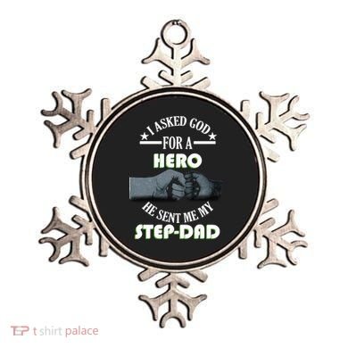 I Asked God For A Hero He Sent Me My Step-Dad Ornament