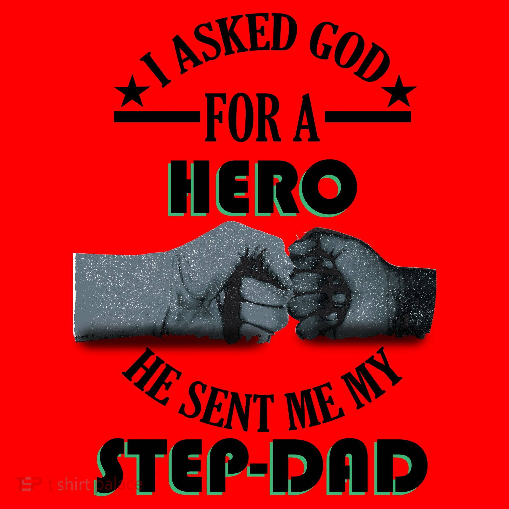 I Asked God For A Hero He Sent Me My Step-Dad Santa Hat