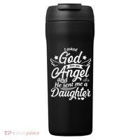 I Asked God For An Angel And He Sent Me A Daughter 24oz Duet Stainless Steel Tumbler thumb 0