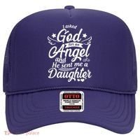 I Asked God For An Angel And He Sent Me A Daughter Hat thumb 0
