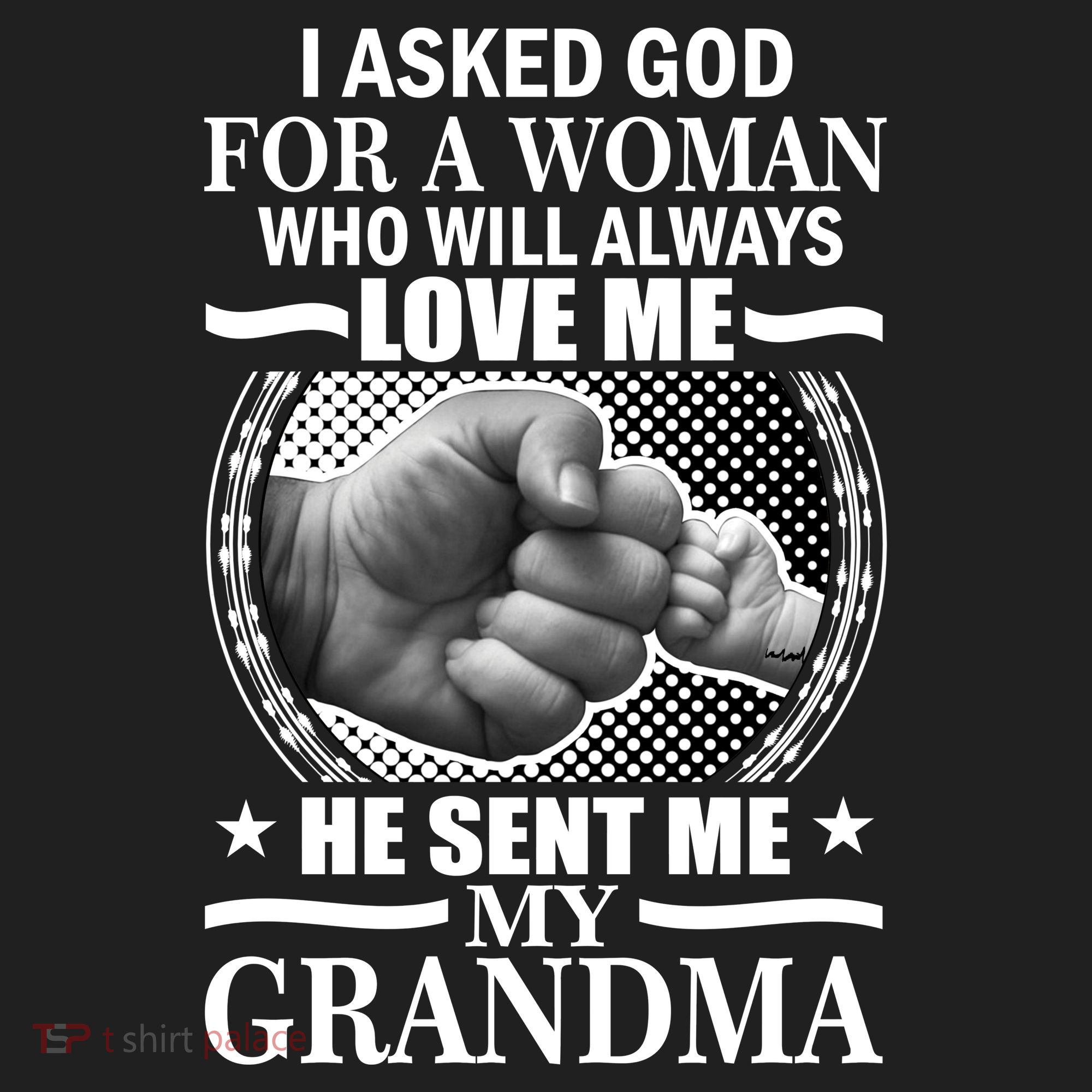 I Asked God For Grandma Tumbler