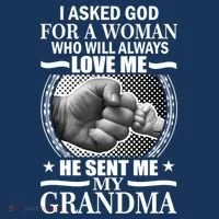 I Asked God For Grandma Doggie Tank thumb 4