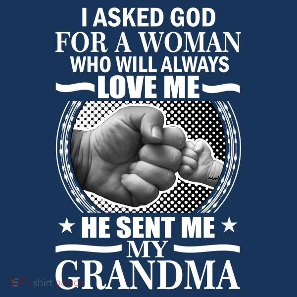 I Asked God For Grandma Doggie Tank