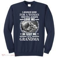I Asked God For Grandma Sweatshirt thumb 0