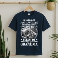 I Asked God For Grandma T-Shirt thumb 2